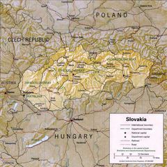 Slovakia Map