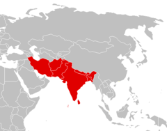 South Asia Map