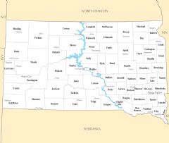 South Dakota Cities And Towns