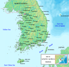 Southkoreamap