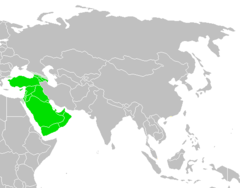 Southwest Asia Map