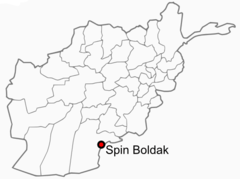 Spin Boldak Afghanistan Location