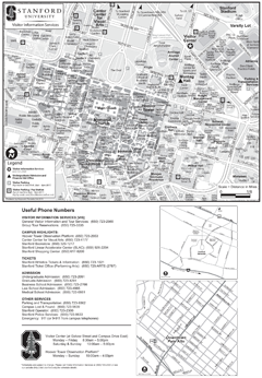 Stanford University Visitor Map