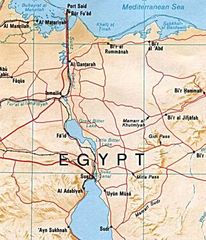 Suez Canal Map