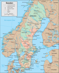 Sweden Map