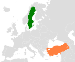 Sweden Turkey Locator