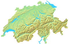 Switzerland Topographic