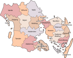 Syddanmark Municipalities