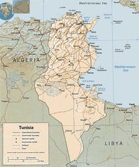 Tunisia Map