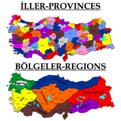 Turkey Political Map