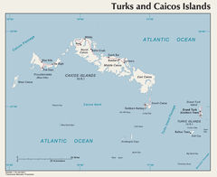 Turks And Caicos Islands Map