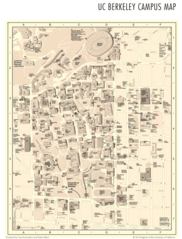 Uc Berkeley Campus Map