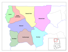 Upper West Ghana Districts