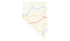 Us 6 (nv) Map