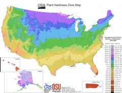 Us Plant Hardiness Zone Map