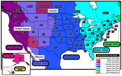 Us Time Zones