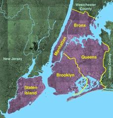 Usgs Photo New York Five Boroughs