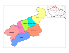 Usti Nad Labem Districts