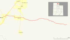 Utah Sr 101 Map