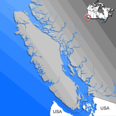 Vancouver Island Contour