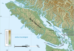 Vancouver Island Map Fr