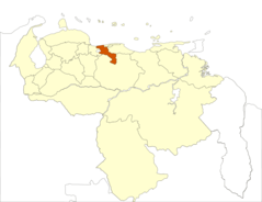 Venezuela Aragua State Location