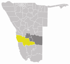 Wahlkreis Gibeon In Hardap