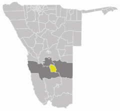 Wahlkreis Mariental Stadt In Hardap