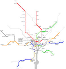 Washington Metro Map