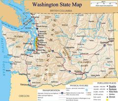 Washington State Map