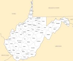 West Virginia Cities And Towns