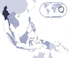 Where Is Myanmar Located