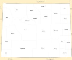 Wisconsin County Map