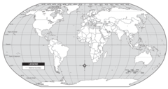 World Country Borders Map