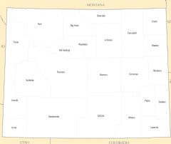 Wyoming County Map