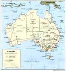 Australia Political Map