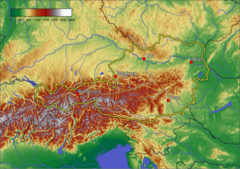 Austria Topograpy