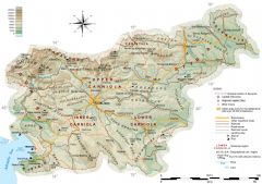 General Map Of Slovenia