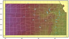 Kansas Relief Map