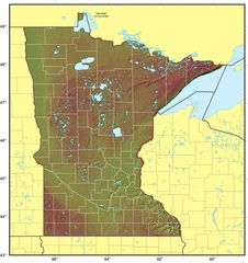 Minnesota Relief Map