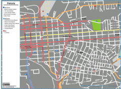 South Africa Pretoria Map