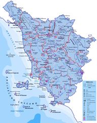 Tuscany Map