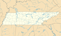 Usa Tennessee Location Map