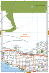 Vancouver Dundarave Map