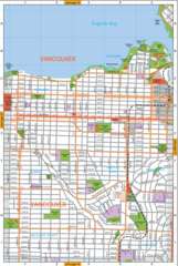 Vancouver Kitsilano Map