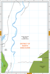 Vancouver Seymour River Map