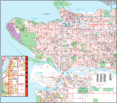 Vancouver Map