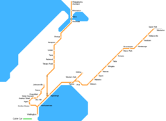 Wellington Metro Map