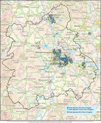 West Midlands Map