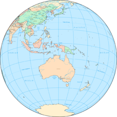 Australia Globe